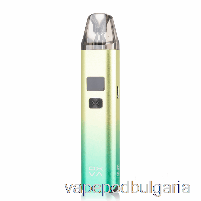 Vape 10000 Дръпки Oxva Xlim V2 25w Pod System Green Lemon